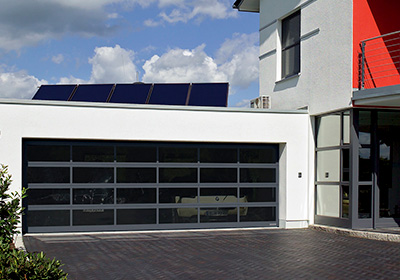 Bramy garażowe z profili aluminiowych Hörmann Łódź